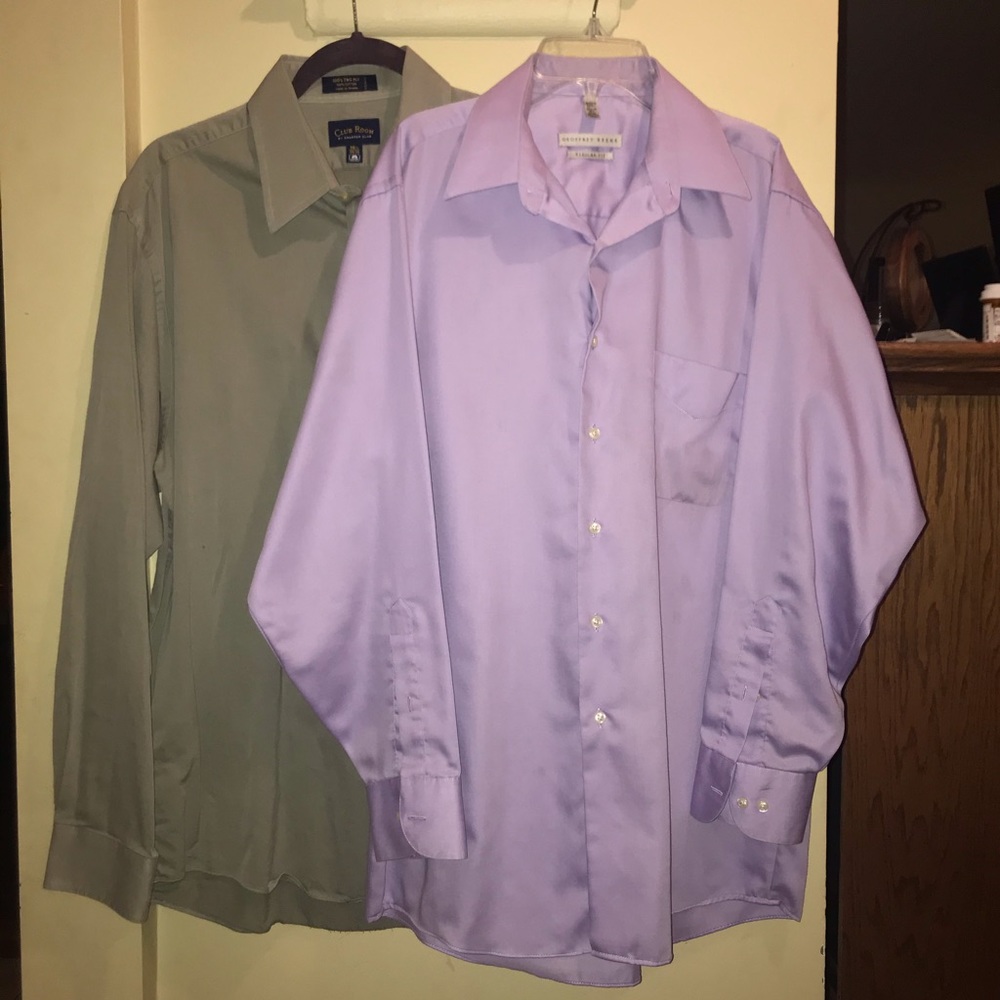 Bundle (2) Men’s dress shirts